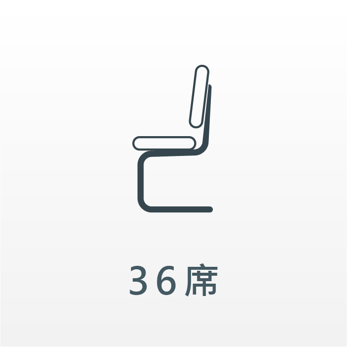 36席