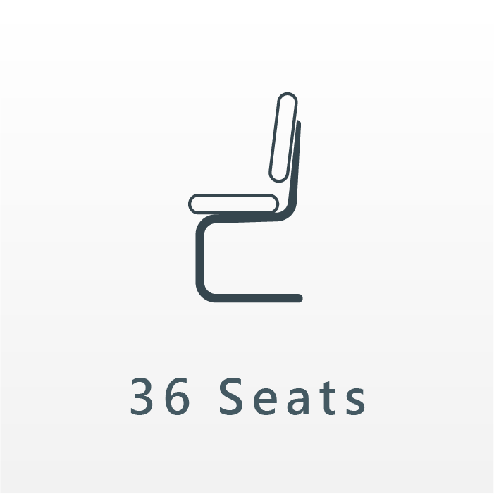 36席