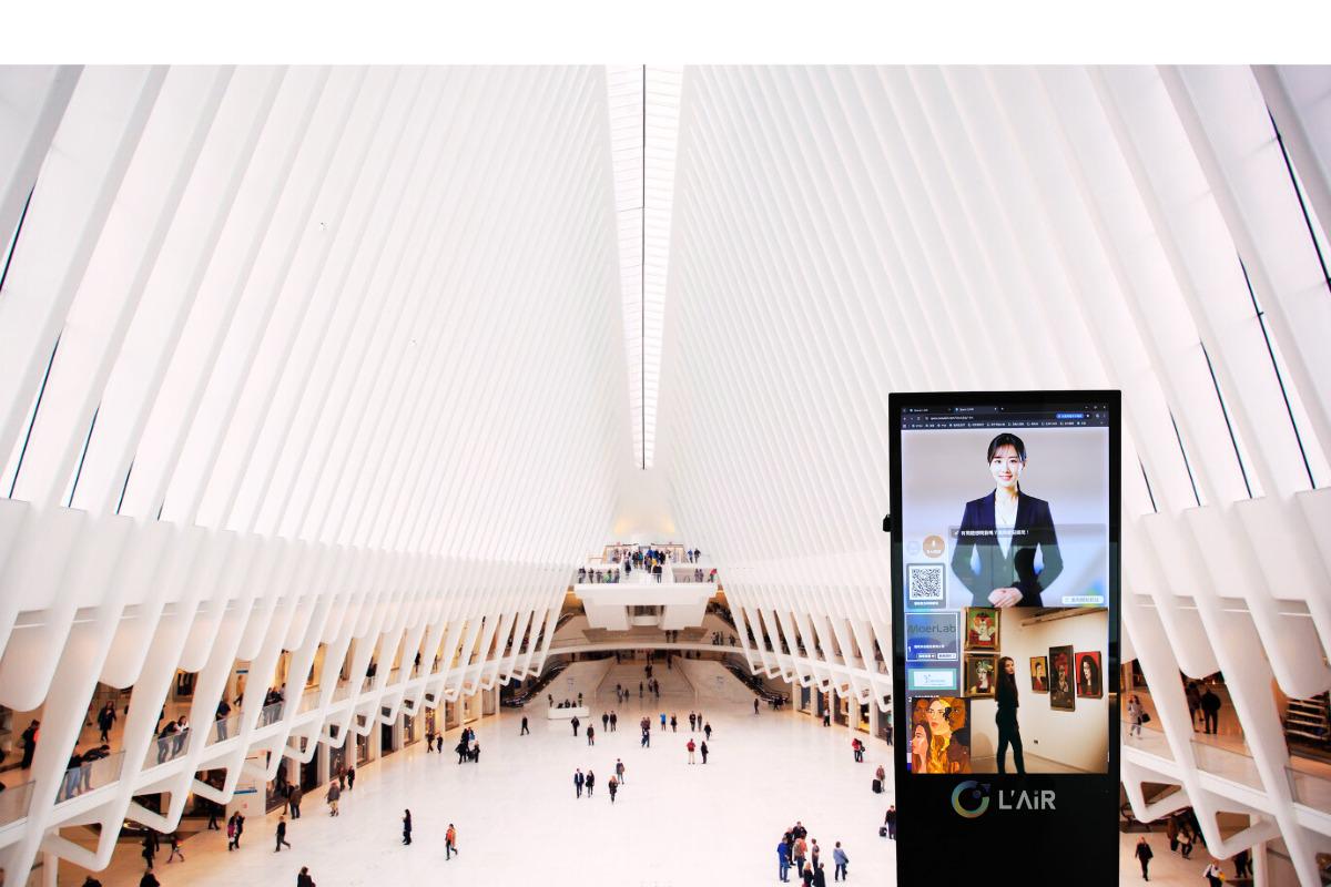 AI导览机 打造场域专属智慧柜台