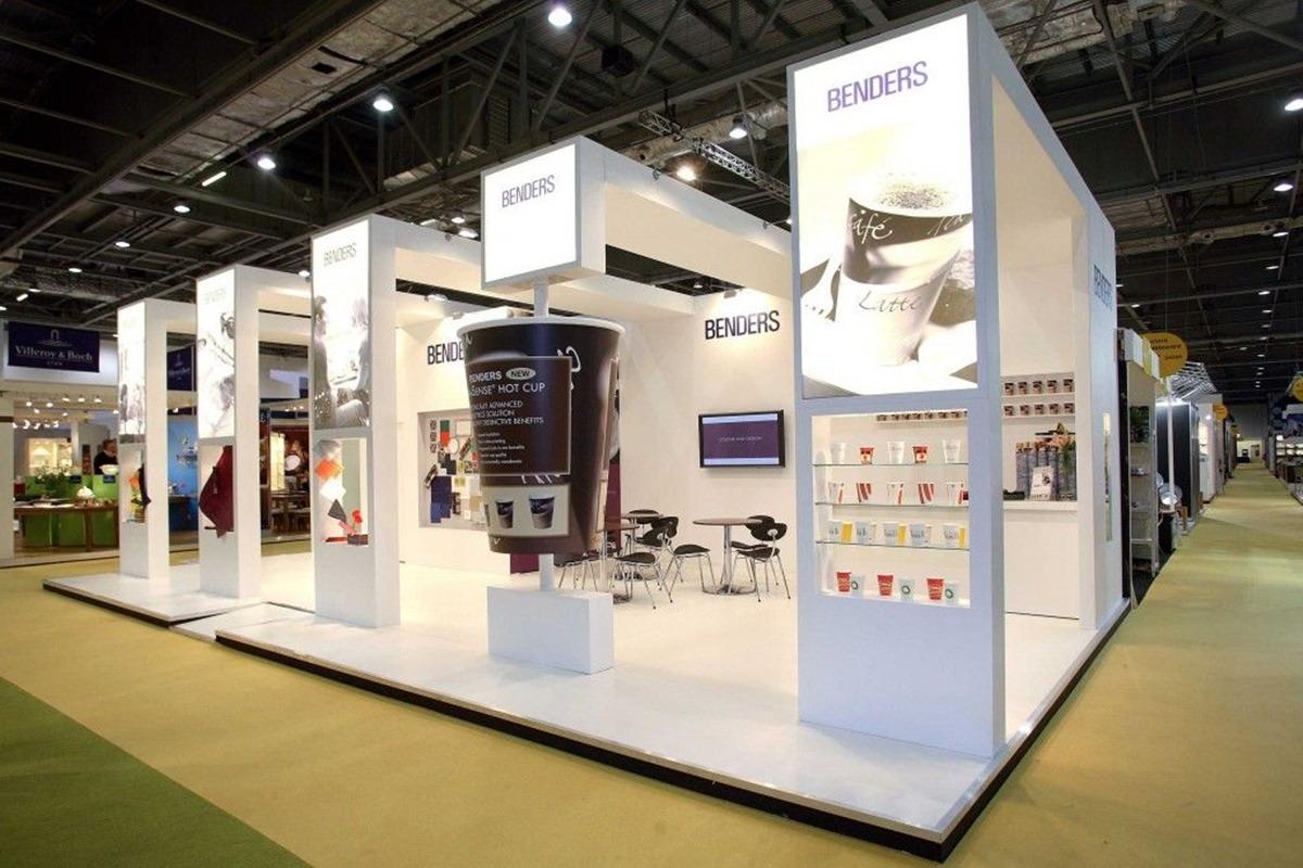 Walk-through exhibition stand, booth design, 步行攤位