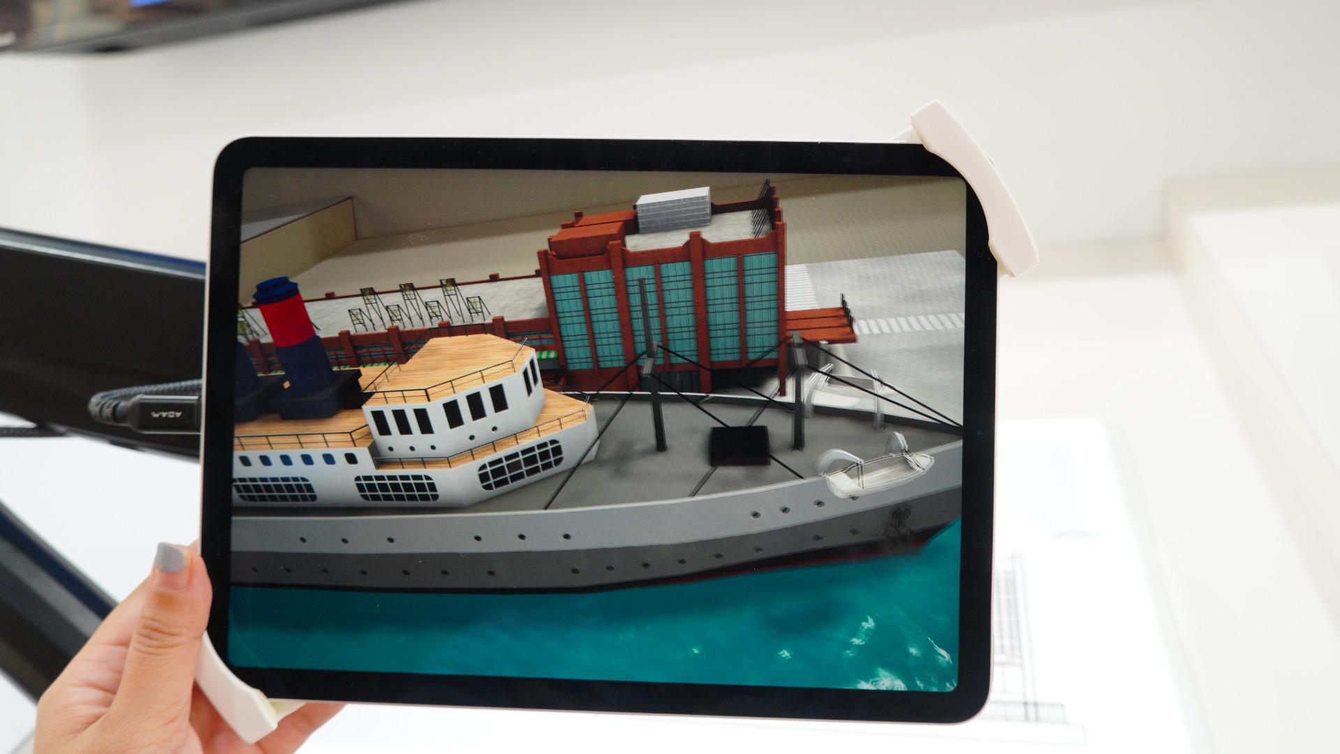 AR, VR, KingOneDesign, interactive design, 擴增實境, 虛擬實境, 基隆港港史館