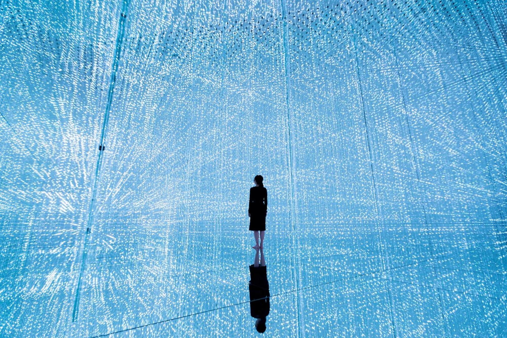 王一设计, king one, teamLab, interactive art, 数位互动艺术