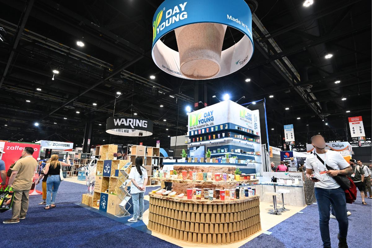 NRA Show 2026 Booth Design: Day Young’s Overhead Hanging Sign
