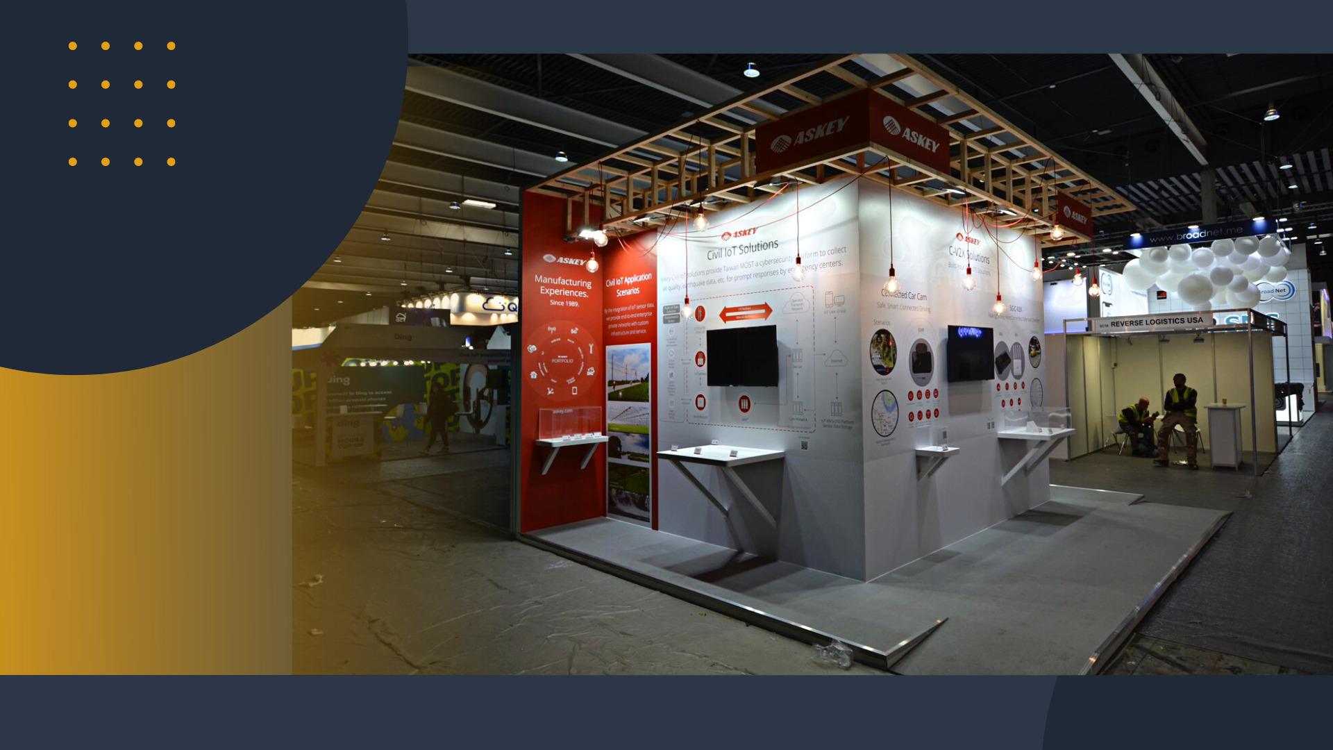 Askey, King One Design, Exhibition Design, Booth Design, MWC2022