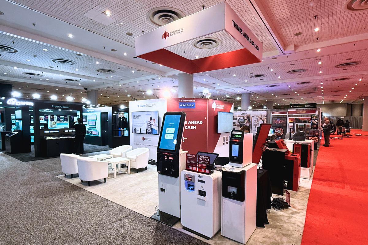 NRF2026，亮眼的吊点设计展摊