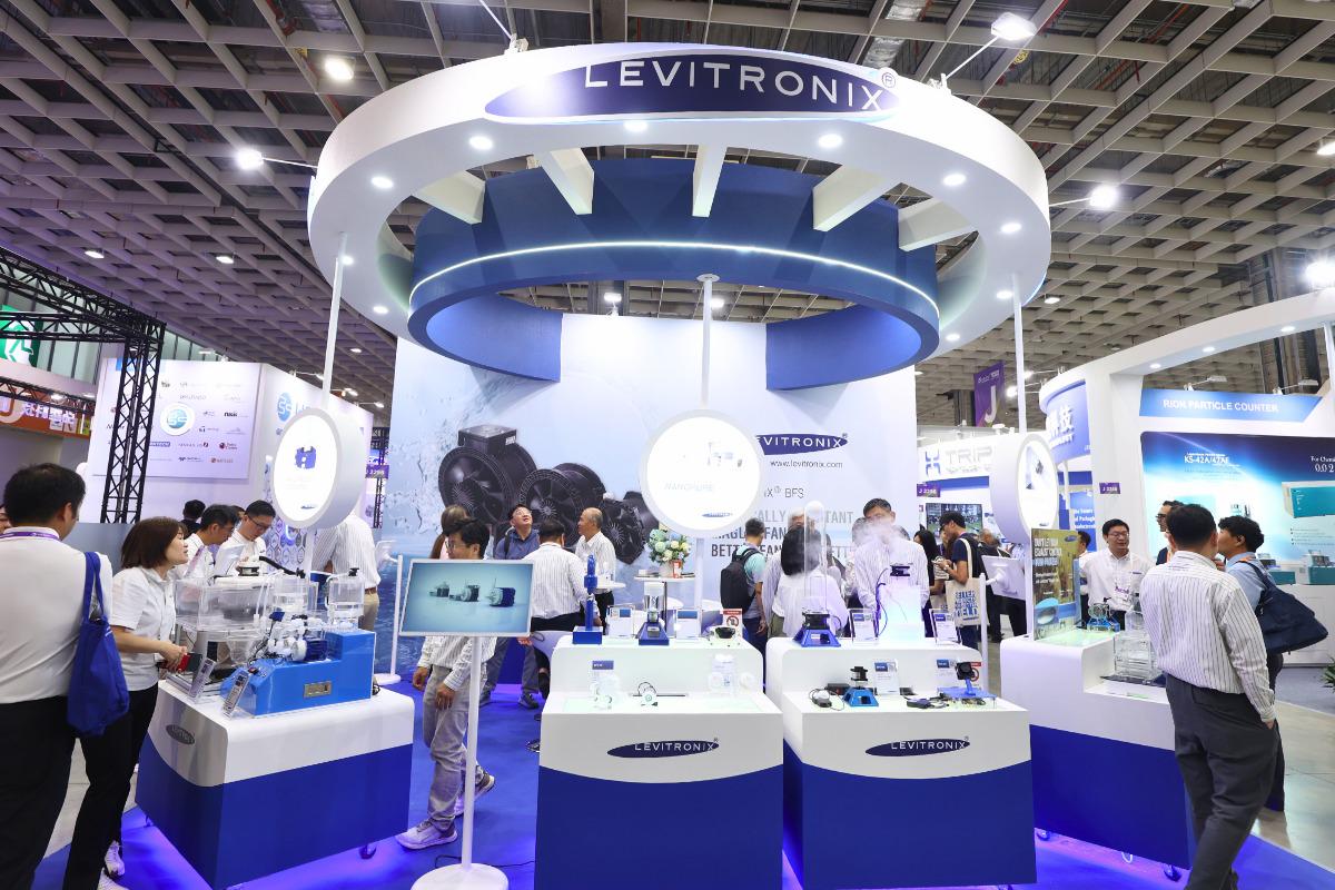 力威磁浮，semicon2026 展览摊位设计