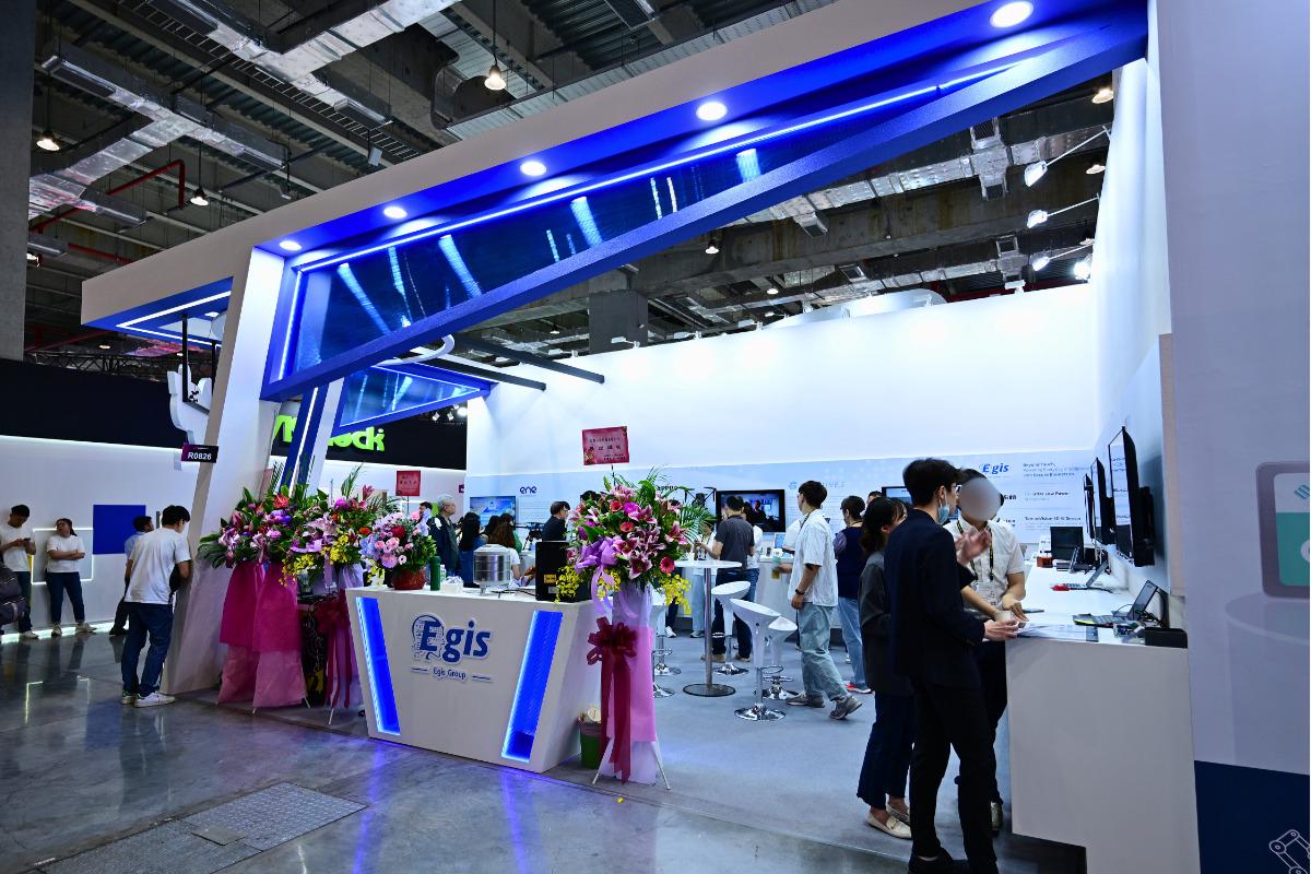 EGIS 神盾，computex2026，轉角展攤設計