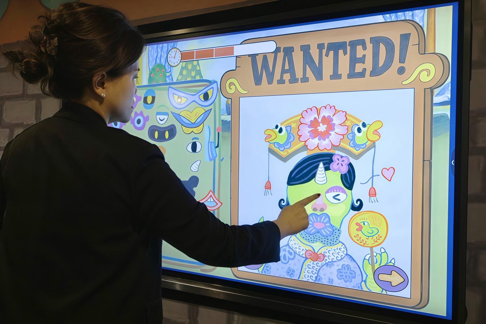 Interactive Curation: "The Egg Ninja is Here!" Digital Interactive Motion-Sensing Games