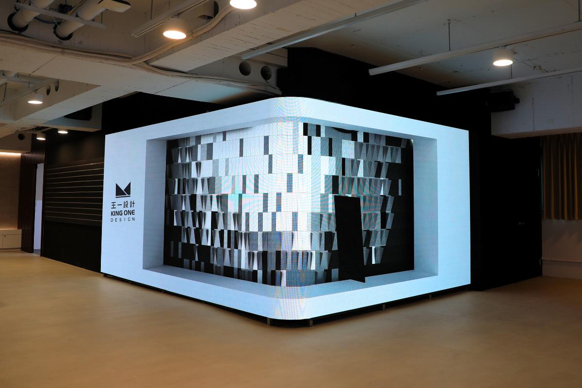 理性与感性的相遇 隐身在台北华尔街周边的数位展演空间-DG CENTER｜KingOne Design 王一设计