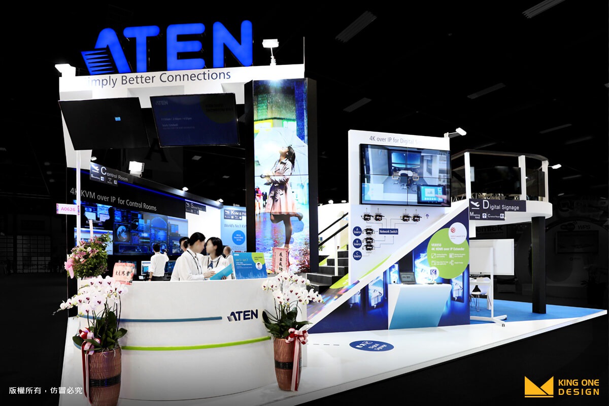 COMPUTEX exhibition booth design 